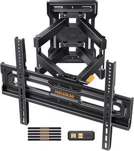 Supporto TV Parete 23-70 Pollici, Fino a 50 Kg, Staffa TV Inclinazione, Rotazion - Foto 1 di 12