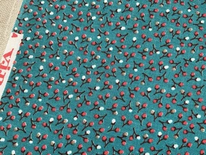 Cotton Fabric Tiny  Flower Buds 41”x 31”By Cranston print work 769 - Picture 1 of 6