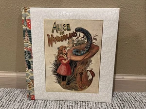 2002 Blushing Rose ALICE IN WONDERLAND 10 x 10-1/2 Colorized Book - SUPER RARE! - Picture 1 of 14