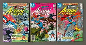 Action Comics #515 516 517 DC Comics Superman 1981 Bronze Age FN+ Lot Run - Picture 1 of 18
