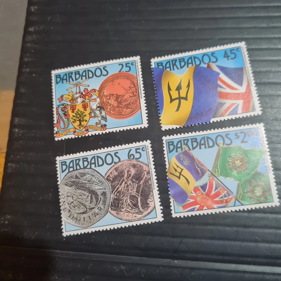 BARBADOS 1987 SG 849-852 21 ANIVERSARIO DE LA INDEPENDENCIA MNH Foto 1 de 1