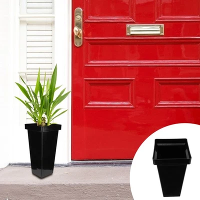  2 PCS Blumen Töpfe Blumenübertopf Kunststoff Gartengeräte Blumentopf Aus - Bild 1 von 4