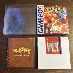 Pokemon: Red Version (Nintendo Game Boy) Complete - Tested - Authentic - Clean - Picture 1 of 18