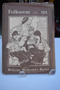 Folkwear Costume Pattern No. 124 Bolivian Milkmaid's Jacket - Picture 1 of 2