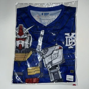 YDB x Gundam Factory Yokohama Japan Baseball Trikot Dry Shirt Erwachsene Japan Größe L - Bild 1 von 6