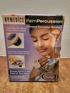 HOMEDICS, Massaggiatore a Percussioni Palmare Portatile Originale NUOVO DI ZECCA - Foto 1 di 12