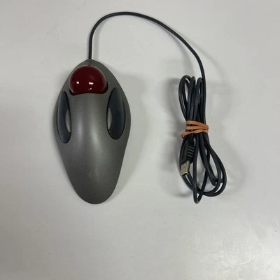 TESTED Logitech T-BC21 Marble Wired USB Trackball Mouse - Image 1 of 4