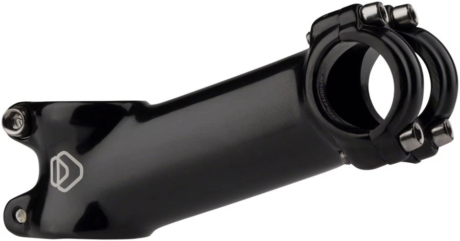 Dimension 25.4mm Alloy Bike Stem 110mm +17/-17 Forged Aluminum, Black - Image 1 of 1