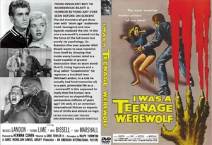 I WAS A TEENAGE WEREWOLF  1957 DVD-R RARE IN FULL SCREEN WITH FUN TRAILERS - Bild 1 von 8