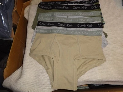 NWOT LOT OF 6 BOYS CALVIN KLEIN BRIEFS UNDERWEAR SIZE XL - Image 1 of 4