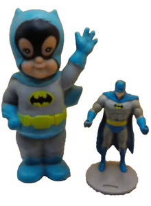 Junior Batman 1978 Quietschspielzeug Lot 2 plus Bonus DC Comics - Bild 1 von 8