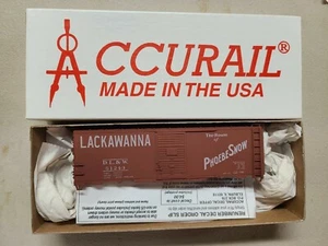 Accurail HO Scale Trains Lackawanna AAR 40' Steel Box Car Kit 35279 - Picture 1 of 1