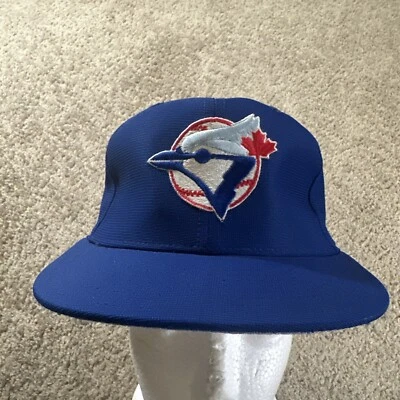 Vtg Toronto Blue Jays Hat Cap Youth 6 3/4 Blue Pro Model 5950 New Era USA - Image 1 of 4