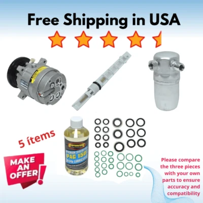 Compressor & Valve A/C Fit Chevrolet Monte Carlo 1995 - Image 1 of 4