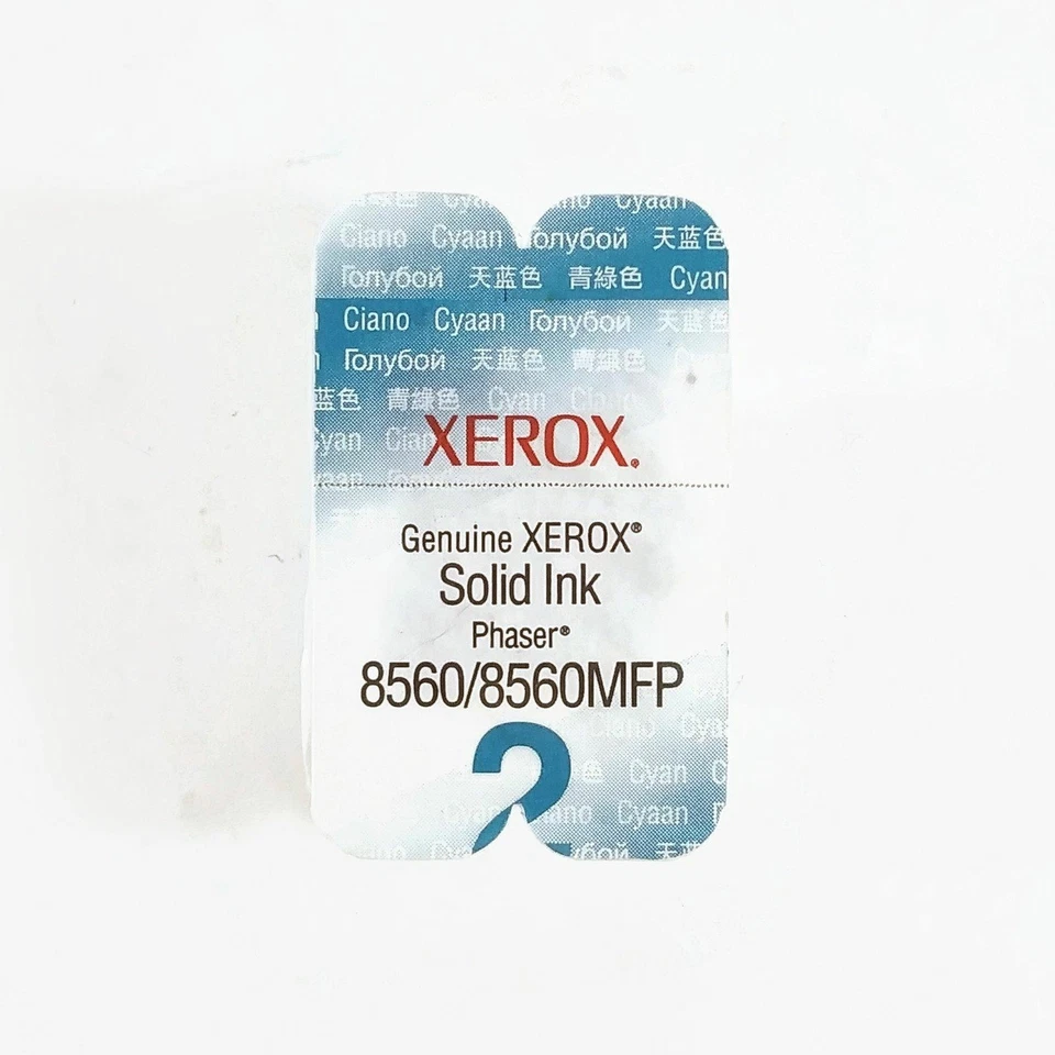 Genuine Xerox 108R00723 8560/8560MFP One Cyan Solid Ink Stick - Image 1 of 2