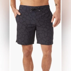 Fair Harbor Ozone Lined Swim Trunks Black Pebble - size small - Picture 1 of 10