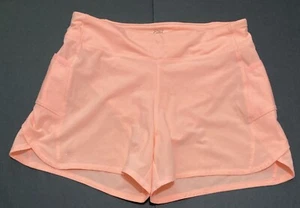 Girls Athleta Dark Peach Athletic Shorts Size 14 EUC - Picture 1 of 3