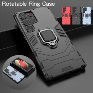 For Samsung A05S A55 A35 A15 A14 A54 A73 Armor Ring Holder Case Shockproof Cover - Picture 1 of 43