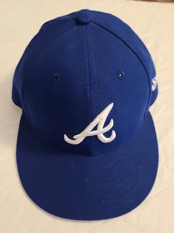 Atlanta Brave New Era 59Fifty Fitted On-Field Ball Cap, Size 7. new, no tags Cover