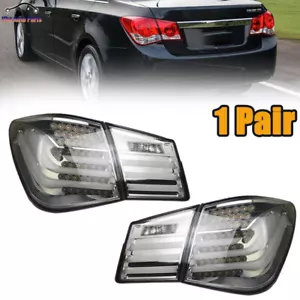 1 Pair LED Tail Light Rear Brake Lamp Smoked For Chevrolet Cruze 2009-2015 - Picture 1 of 11