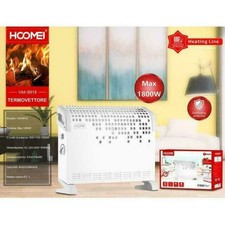 TERMOCONVETTORE 1800W HOOMEI HM-8918 ELETTRICA CALORIFERO DA PAVIMENTO