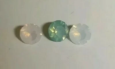 Origami Owl RARO Ópalo Verde Pacífico, Ópalo Blanco y Ópalo Rosa Lote de 3 JUEGO RARO Foto 1 de 4