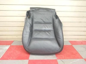 Corvette 2005-2011 OEM asiento de pasajero cubierta inferior cuero ébano sin calefacción - Imagen 1 de 7