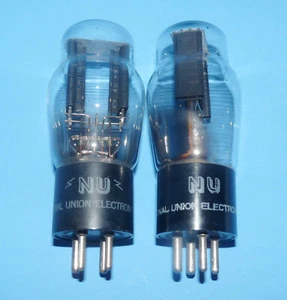 Pair National Union Type 80 Vacuum Tube USA - TV7 Tested - Picture 1 of 7