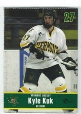 2007-08 Vermont Catamounts Kyle Kuk