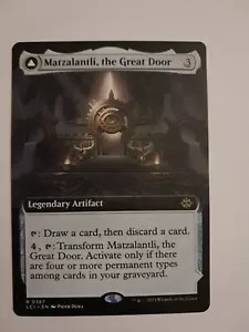 Matzalantli, the Great Door Extended Art NM/M Magic the Gathering Ixalan LCI MTG - Picture 1 of 2