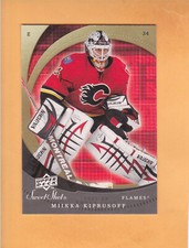 2007-08 UPPER DECK SWEET SHOT MIIKKA KIPRUSOFF #57 CALGARY FLAMES NM-MT