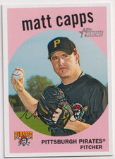 2008 Topps Heritage #37 Matt Capps Pittsburgh Pirates