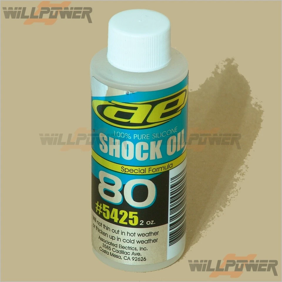 2oz Silicone Shock Oil Fluid 80wt #5425 (RC-WillPower) Team Associated RC8B3e - Image 1 of 1
