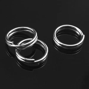 Heavy Duty Stainless Steel Split Rings (bulk lots) 2H,3H,4H,5.5H,6H,7,8,9,10 - Picture 1 of 3