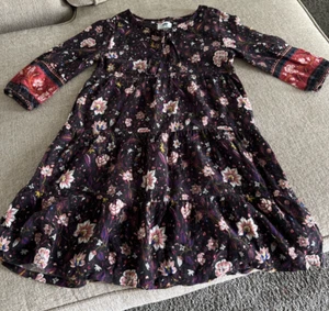 GIRLS OLD NAVY M (8) DRESS MULTICOLORED KNEE LENGTH 100% RAYON - Picture 1 of 9