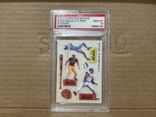 1985 Topps Rub Downs #32 Tony Pena Fernando Valenzuela Robin Yount Psa 10