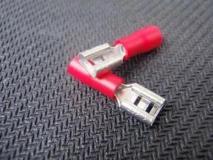 250PC FEMALE SPADE .187" CRIMP CONNECTOR 22-18 AWG - Picture 1 of 2