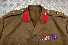 No2 Robe Fad Veste Colonel Insignes Rtr Royal Tank Regiment Taille 182/124/108