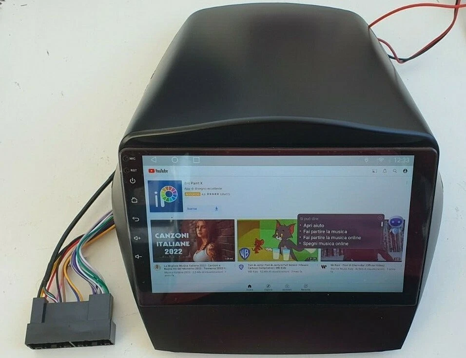 AUTORADIO STEREO ANDROID 11 4GB RAM TUCSON IX35 POLLICI DSP CARPLAY 2010/2015 - Immagine 1 di 1