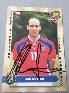 JAN KOLLER  Tschechien In-person signed Autogrammkarte 9,5 x 13,5 - Picture 1 of 1