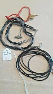 Leather Unisex Stylish Bracelets ~ Necklaces make ur own style ~§ - Picture 1 of 5