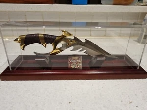 Kit Rae Gil Hibben "DRAGON LORD" Gold Knife UC898 United Cutlery - Picture 1 of 7