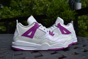 Nike Air Jordan 4 Retro PS 'Hyper Violet' 2024 FQ1312-151 Juvenil Talla 1.5Y - Imagen 1 de 10