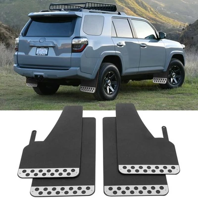 For Toyota 4Runner 4PCS Mud Flaps Splash Mud Guard Flexible + Reflective Strips Foto 1 de 4