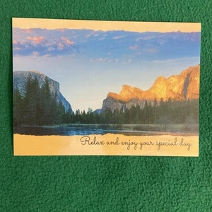 CLOSEOUT-Birthday Greeting Card “Relax And Enjoy Your Special Day…” - Picture 1 of 4