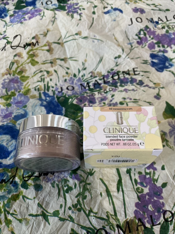 CLINIQUE Blended Face Powder&Brush #02 Transparency2 (VF) 1.2oz /35g
