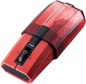 Elecom Mouse Bluetooth (iOS iPadOS Compatible) CapClip Pro Red M-CCP1BBRD F/S - Picture 1 of 9