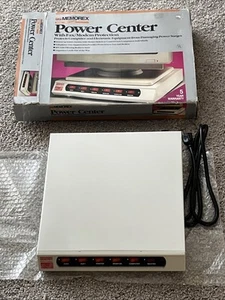 Vintage Memorex Power Center TVSS 1449 PC-0061 -3202-2732 Surge Protector New - Photo 1/5
