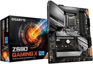 GIGABYTE Z590 GAMING X LGA 1200 Intel Z590 SATA 6Gb/s ATX Motherboard - Picture 1 of 4
