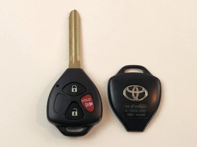 ORIGINAL TOYOTA RAV-4 06-12 OEM HEAD KEY LESS ENTRY REMOTE FOB CHIP68 BLANK SUV - Image 1 of 4